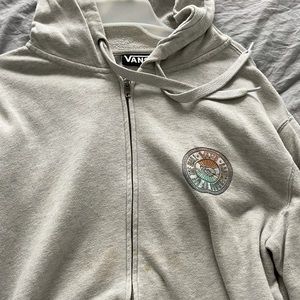 vans men’s zip up